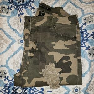 Camo jeans